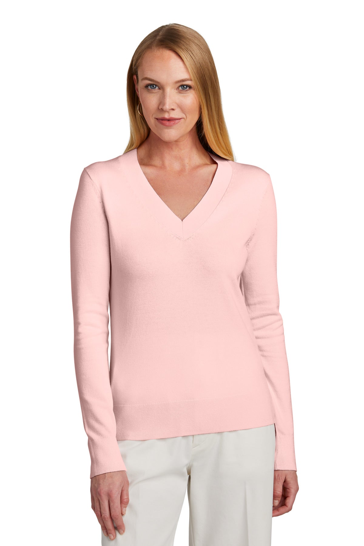 A super-soft evolution of the classic sweater silhouette des - Pearl Pink