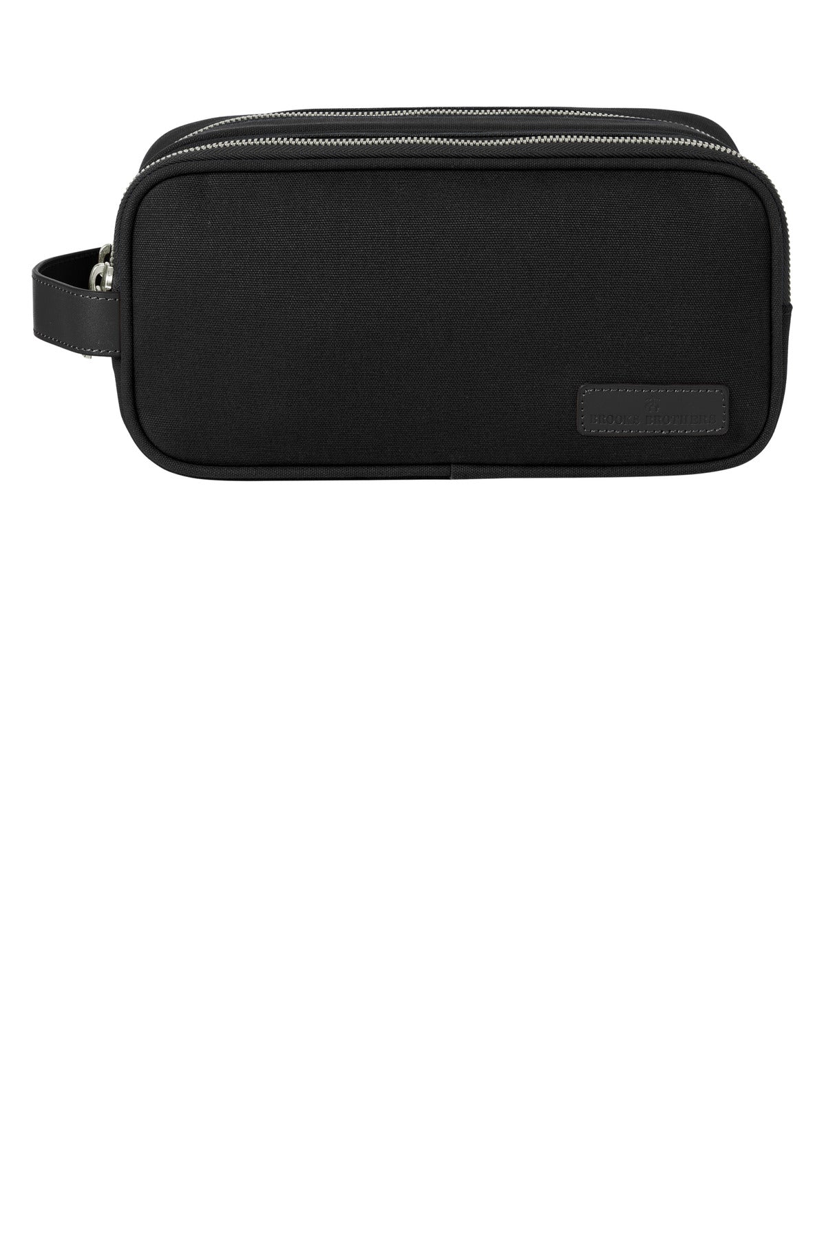 With its classic design this precise and compact dopp kit is - Black