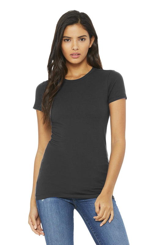 Slim fit Tear-away label Longer body length Side seamed Shou - Asphalt