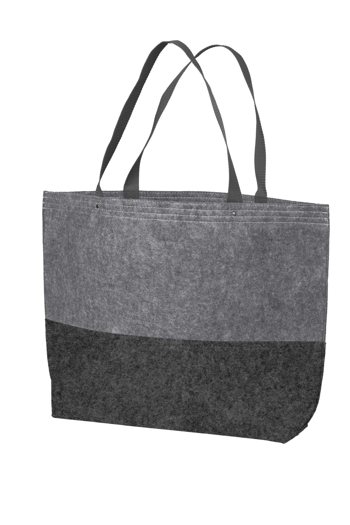 Port Authority® Large Felt Tot-Felt Charcoal/ Felt Grey