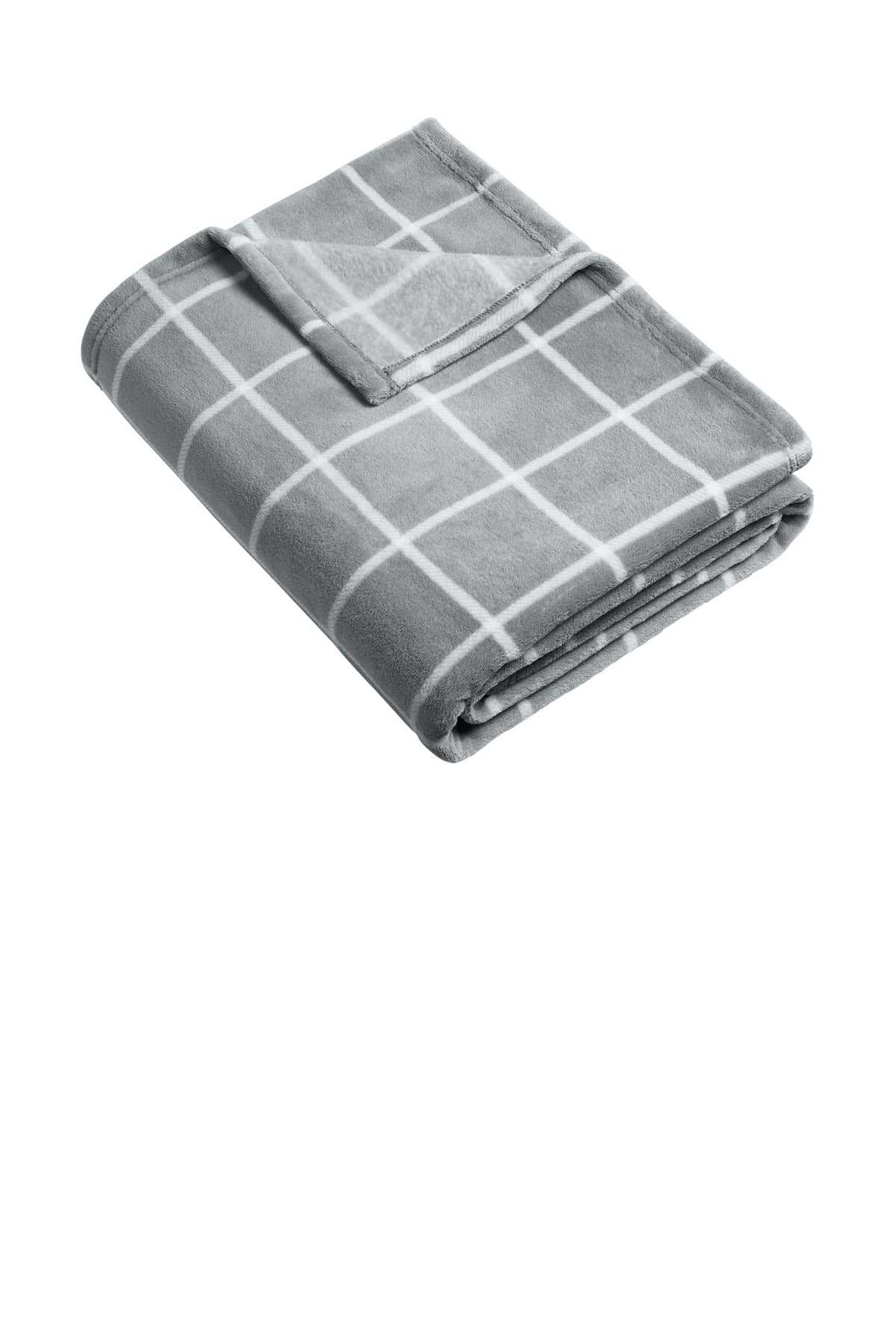 Available in solid colors and classic prints to complement a - Gusty Grey/ Marshmallow Check