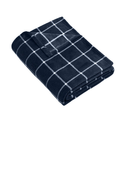 Available in solid colors and classic prints to complement a - River Blue Navy/ Marshmallow Check