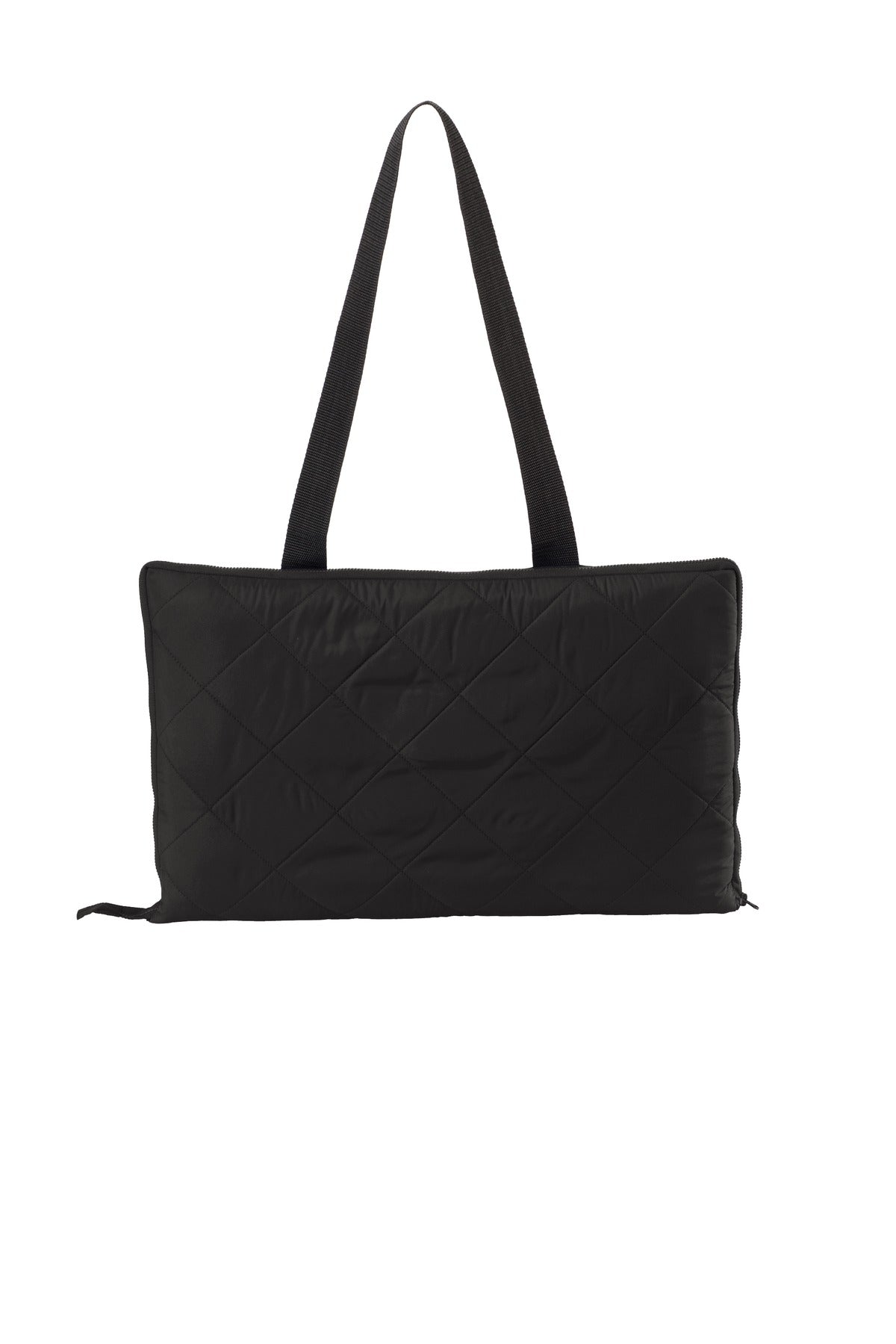 Designed for outdoor events this packable thermal blanket ha - True Black