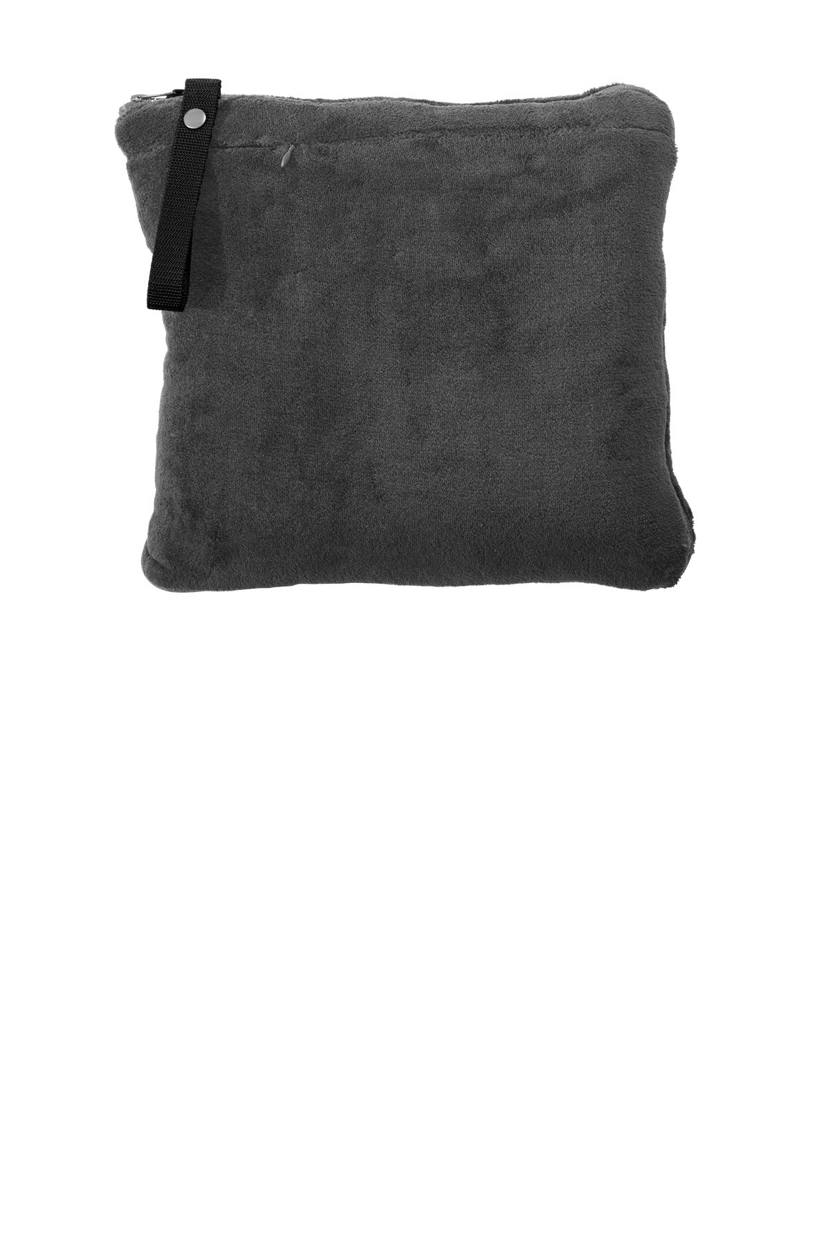 Our travel blanket packs and zips easily to form a pillow th - Deep Smoke