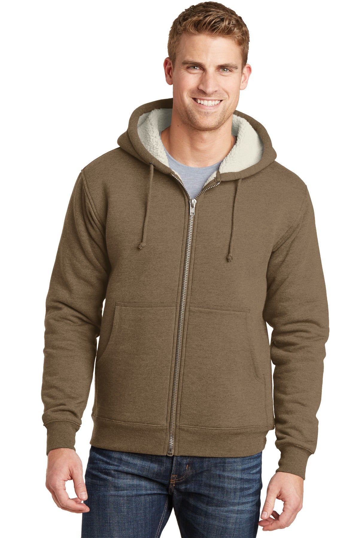 For chilly days on the jobsite nothing beats this hardworkin - Brown