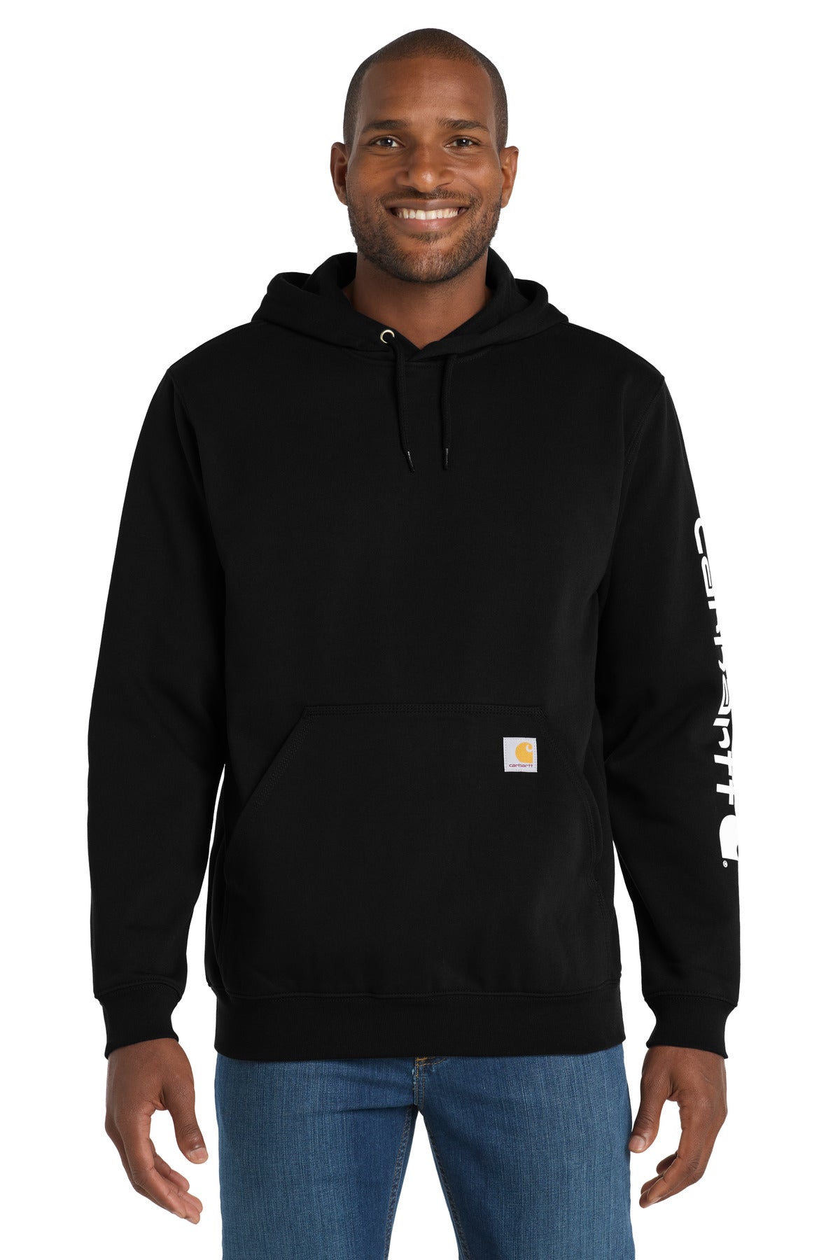 Show your Carhartt pride in this versatile layerable sweatsh - Black