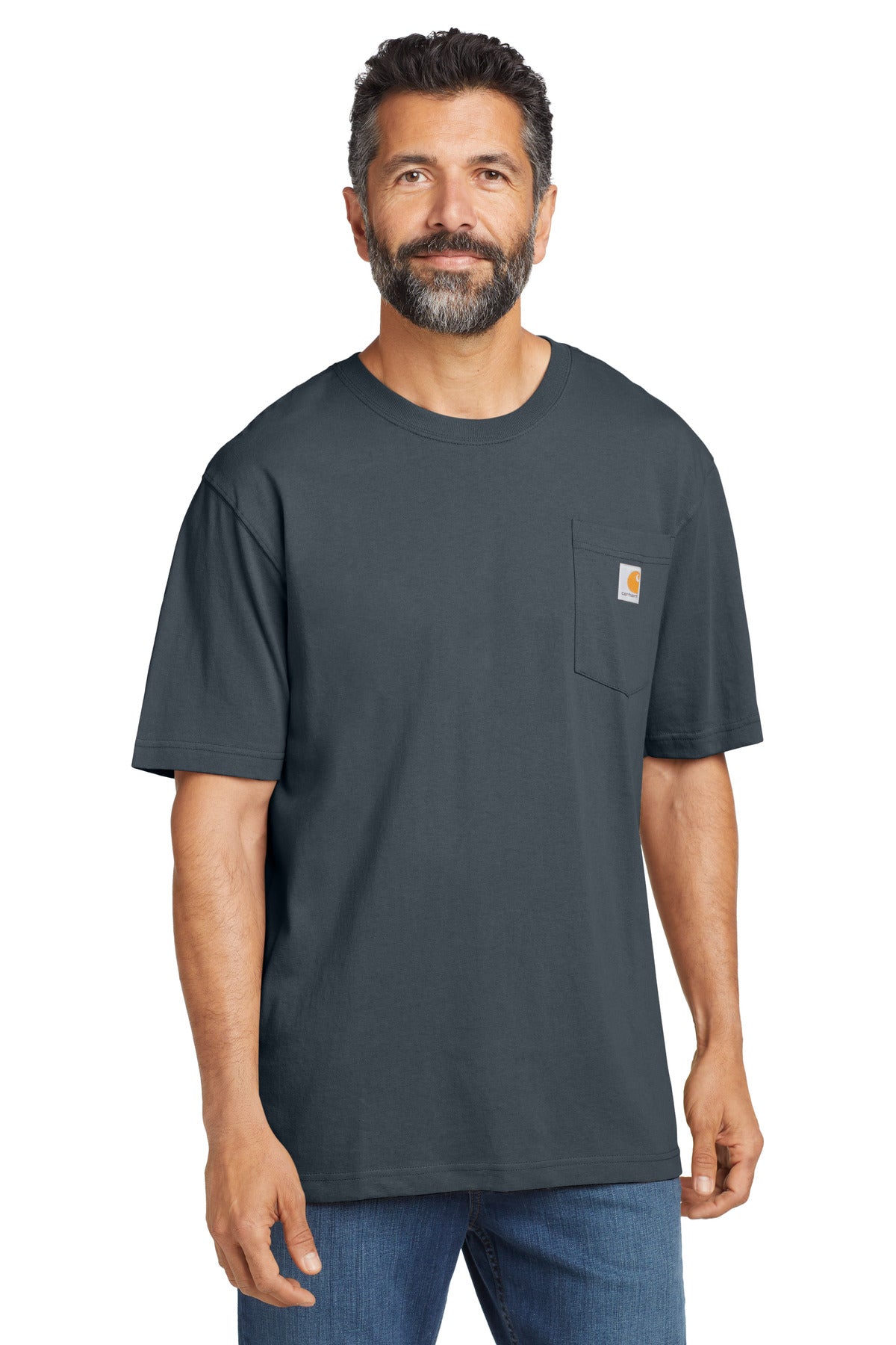 Carhartt's bestselling no-quit original work shirt. A classi - Bluestone