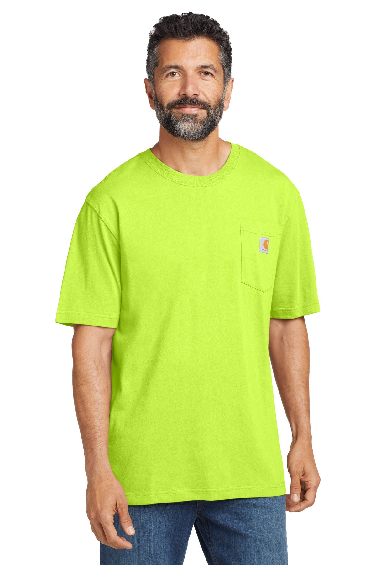 Carhartt's bestselling no-quit original work shirt. A classi - Brite Lime