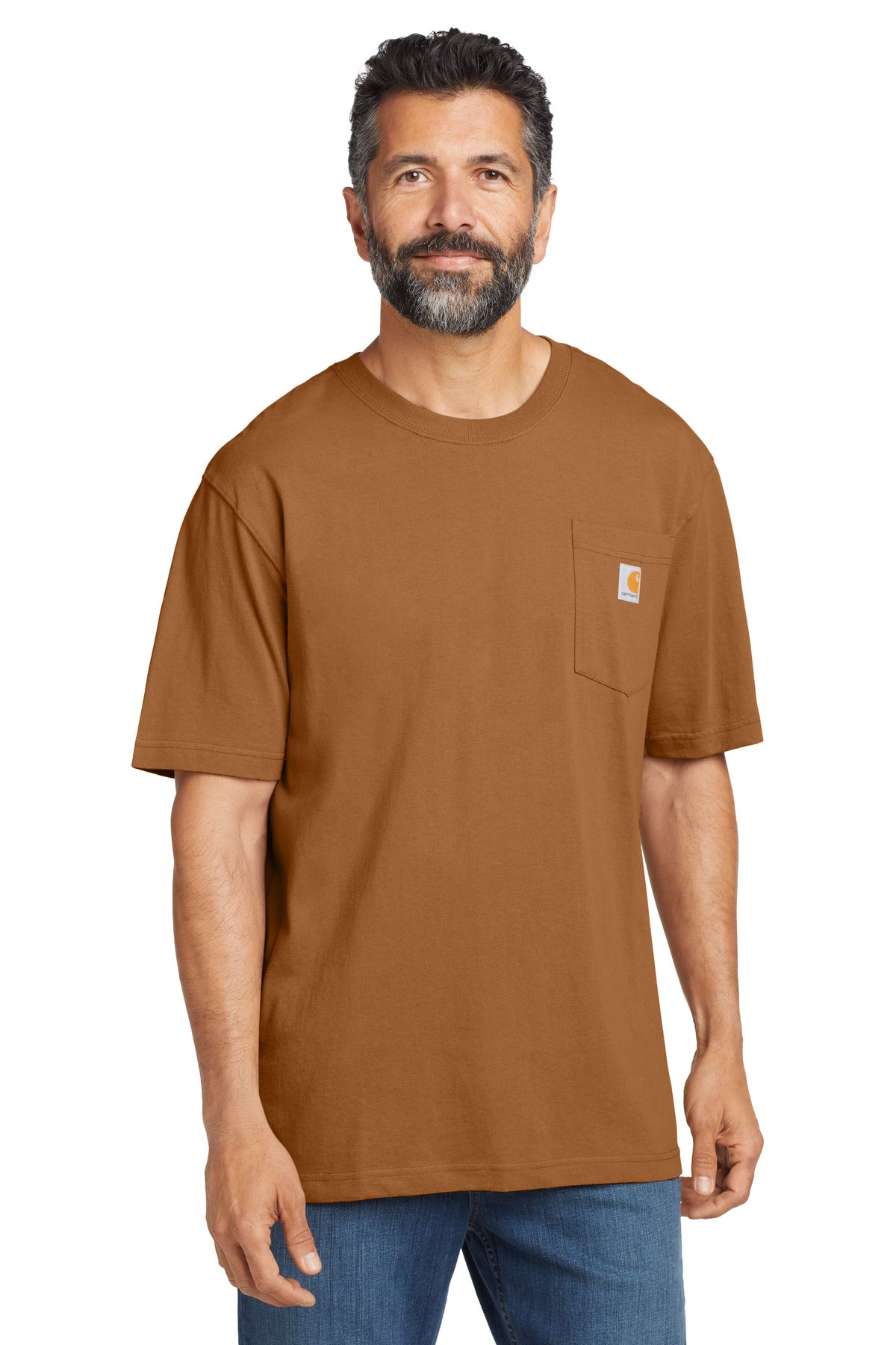 Carhartt's bestselling no-quit original work shirt. A classi - Carhartt Brown