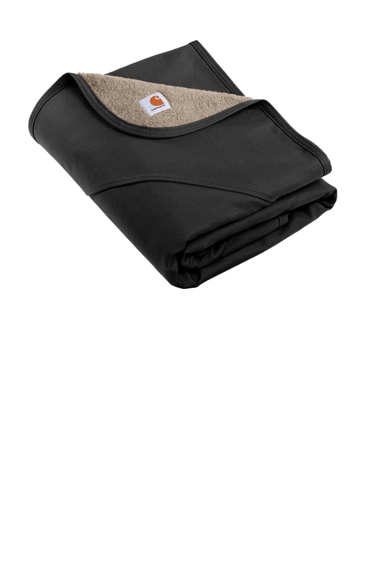 This premium reversible blanket is designed for tailgating c - Black