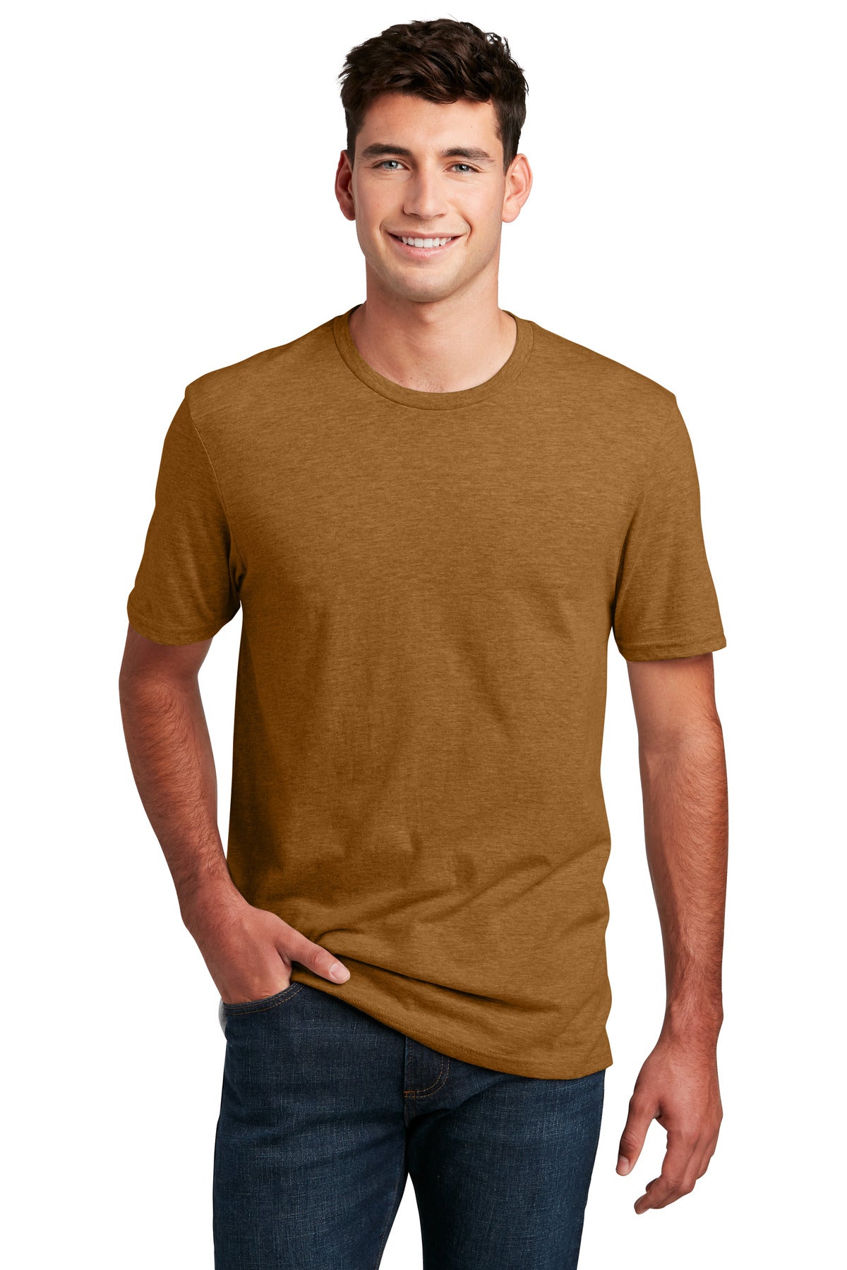 Enjoy 100% pure tee perfection from the softest blend.4.3-ou - Duck Brown Heather