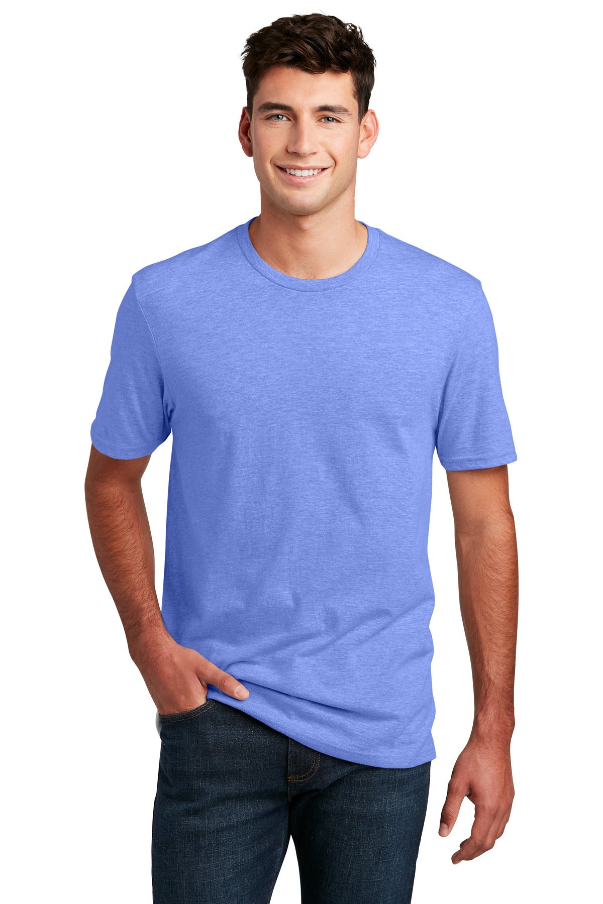 Enjoy 100% pure tee perfection from the softest blend.4.3-ou - Electric Purple Heather