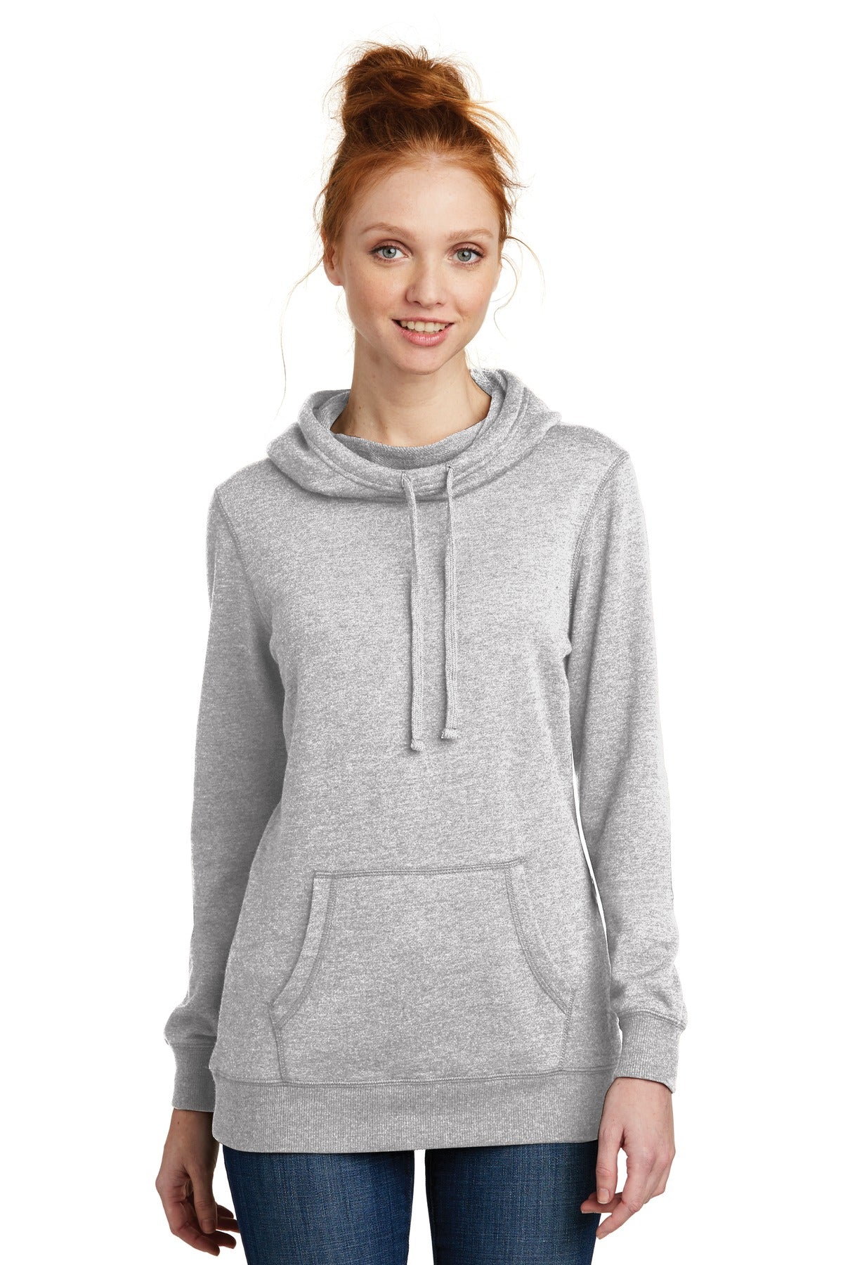 Soft and lightweight this hoodie works year-round. 6.5-ounce - Heathered Grey