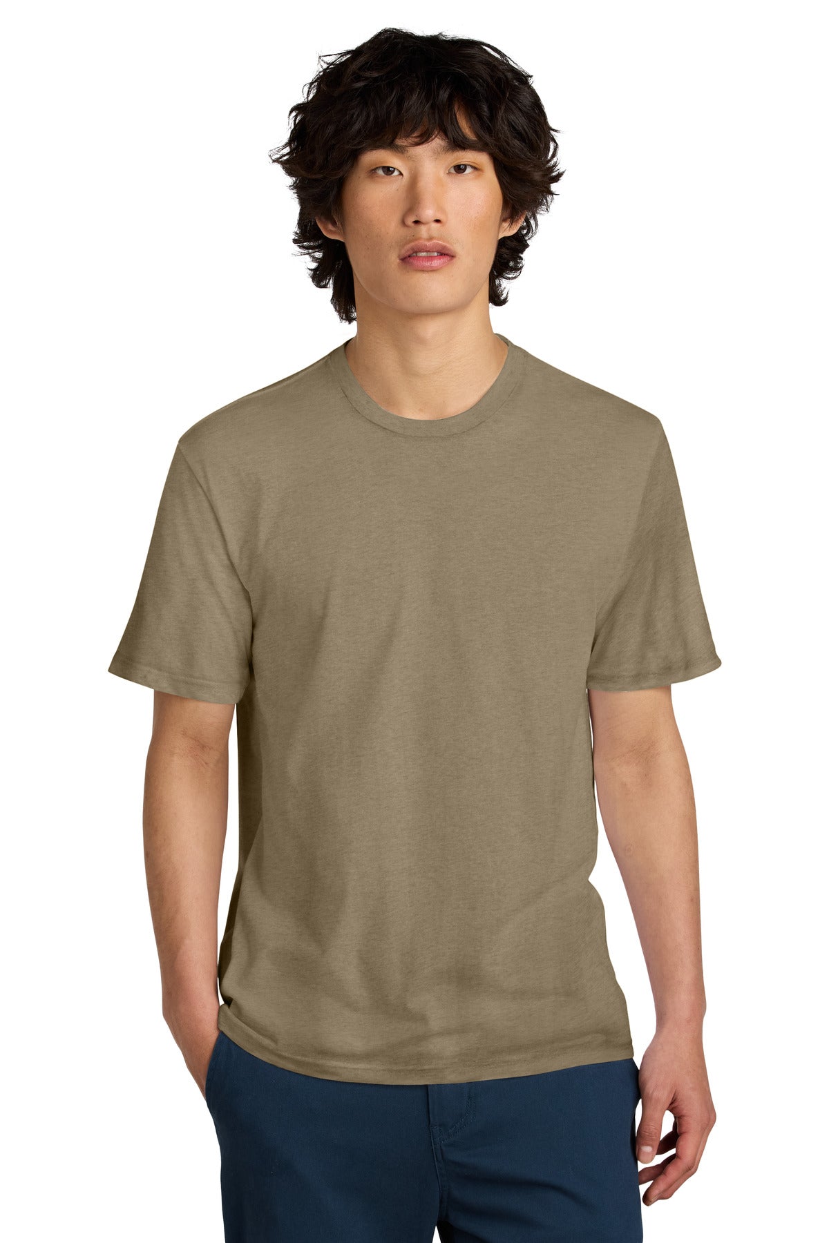 An effortless perfect tee for everyday wear. 4.3-ounce 100%  - Dune