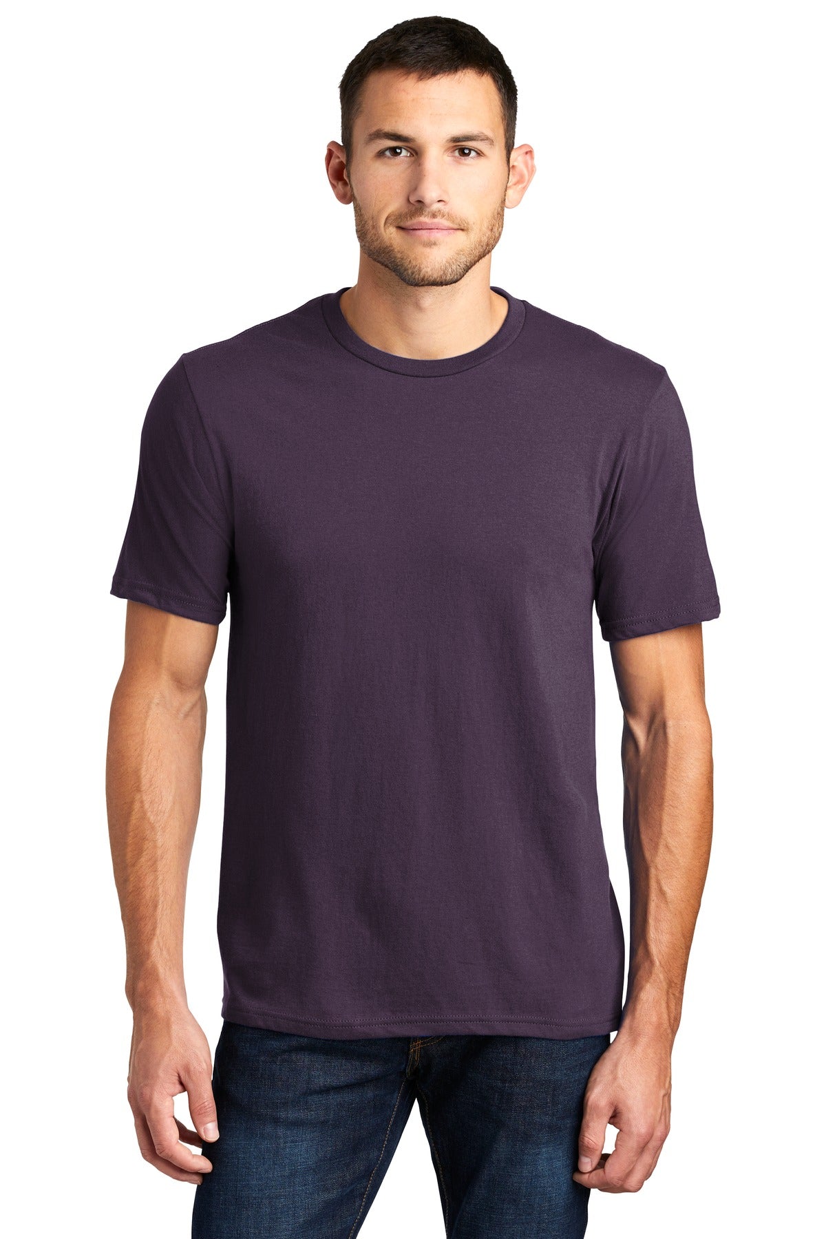 Crafted from ring spun cotton for ultimate comfort.4.3-ounce - Eggplant
