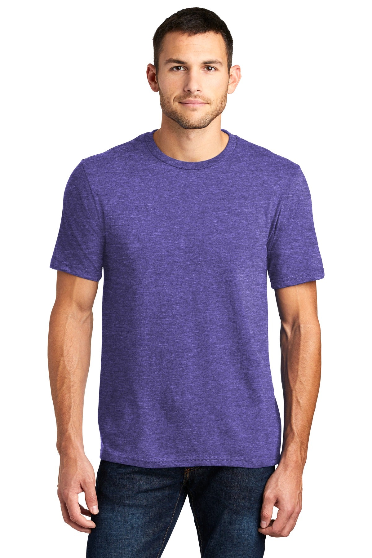 Crafted from ring spun cotton for ultimate comfort.4.3-ounce - Heathered Purple