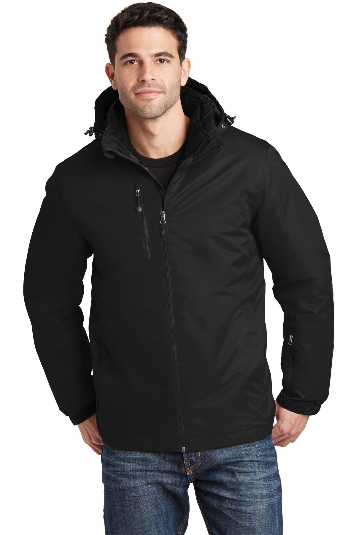 Packed with weather-fighting features the Vortex Waterproof  - Black/ Black