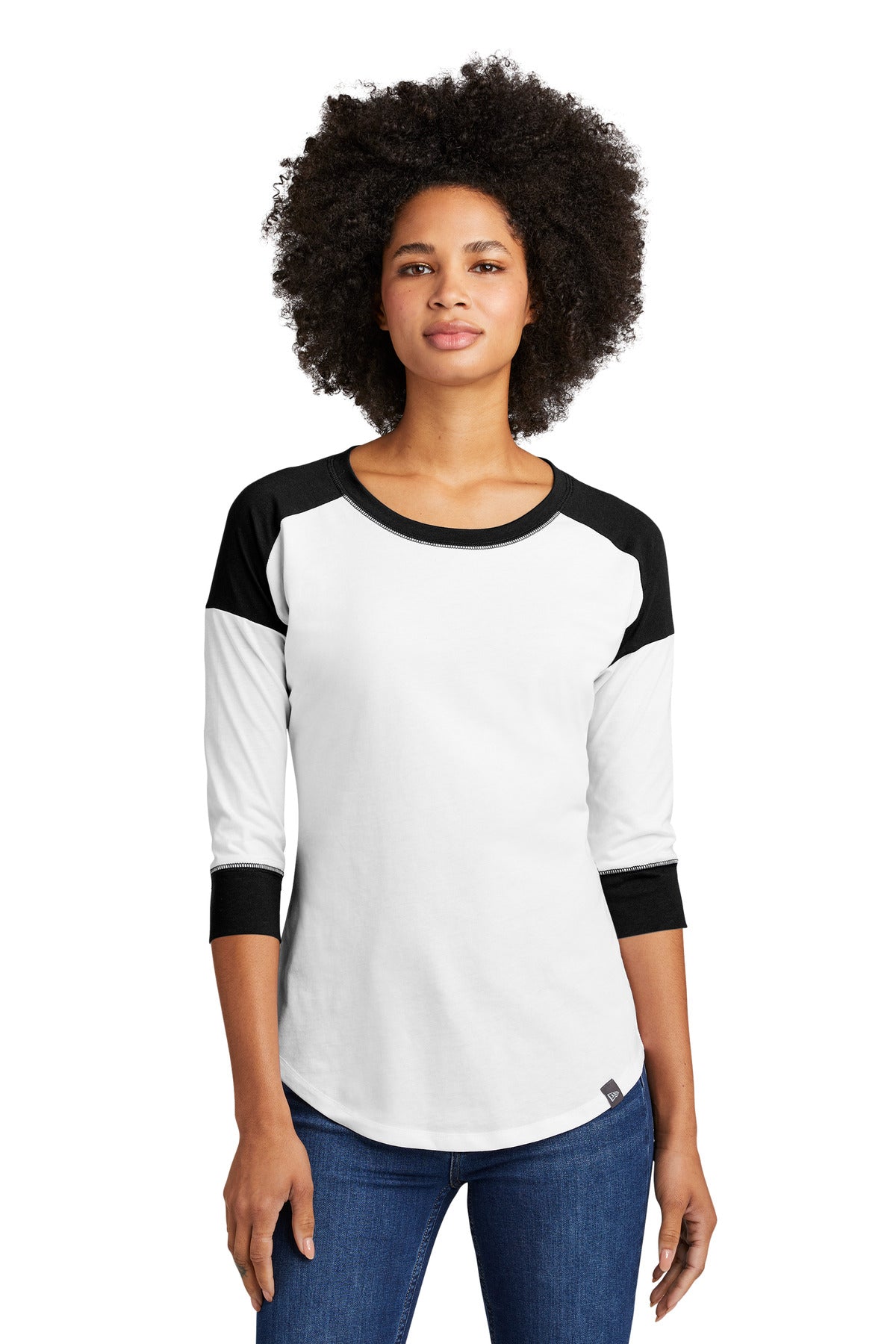 A major-league look for fans in the stands or on the street. - Black/ White