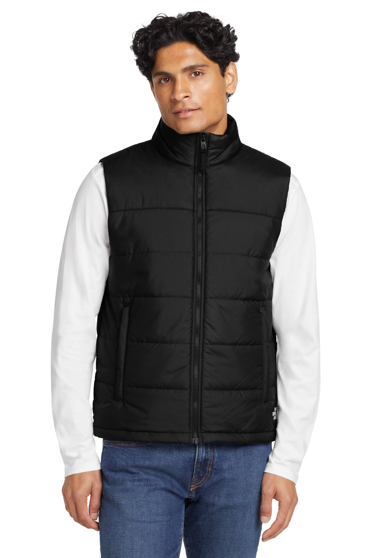 Classic baffles and colorblocking make this flexible chill-f - TNF Black