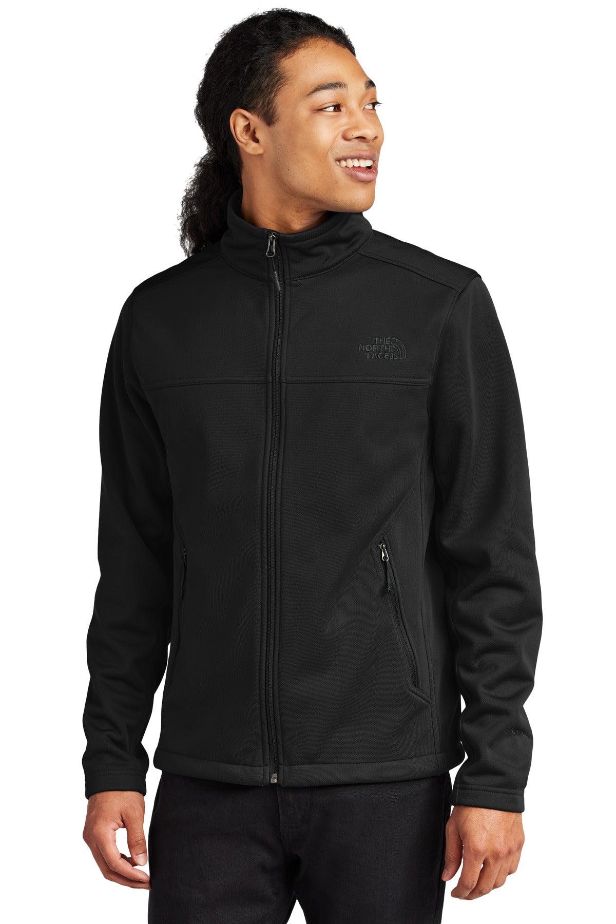 Constructed of an abrasion- and wind-resistant outer shell w - TNF Black