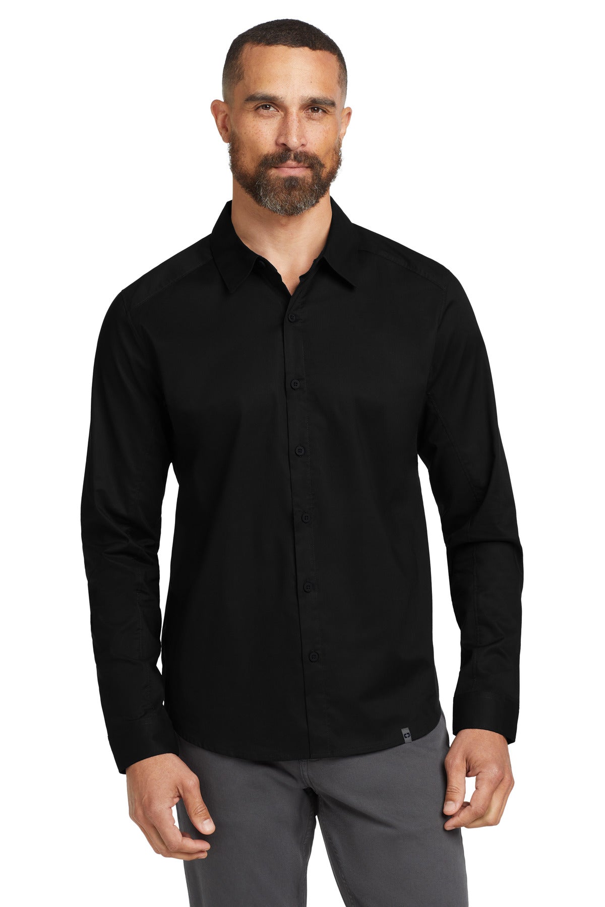 Developed for the modern commuter this shirt has the style a - Blacktop