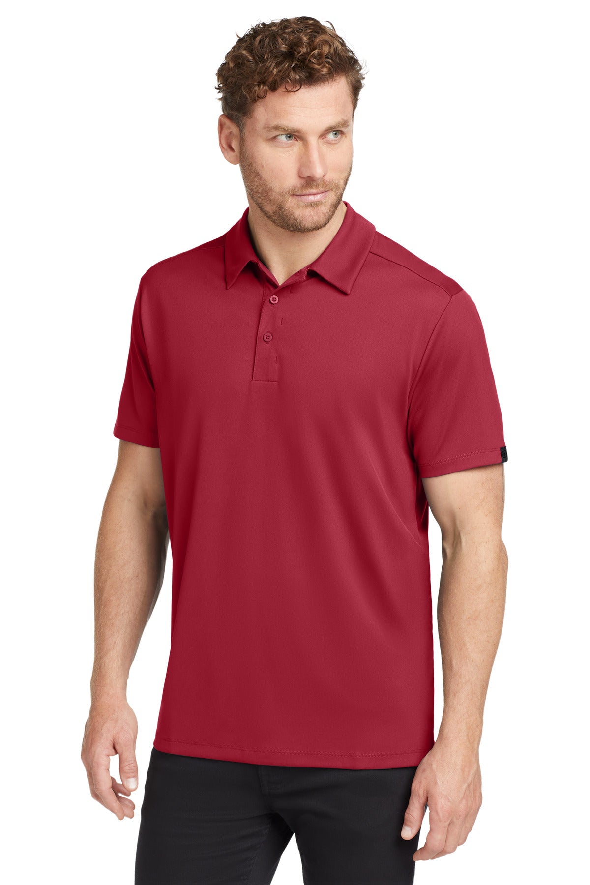 With tonal bartacks and seaming details this sophisticated h - Signal Red