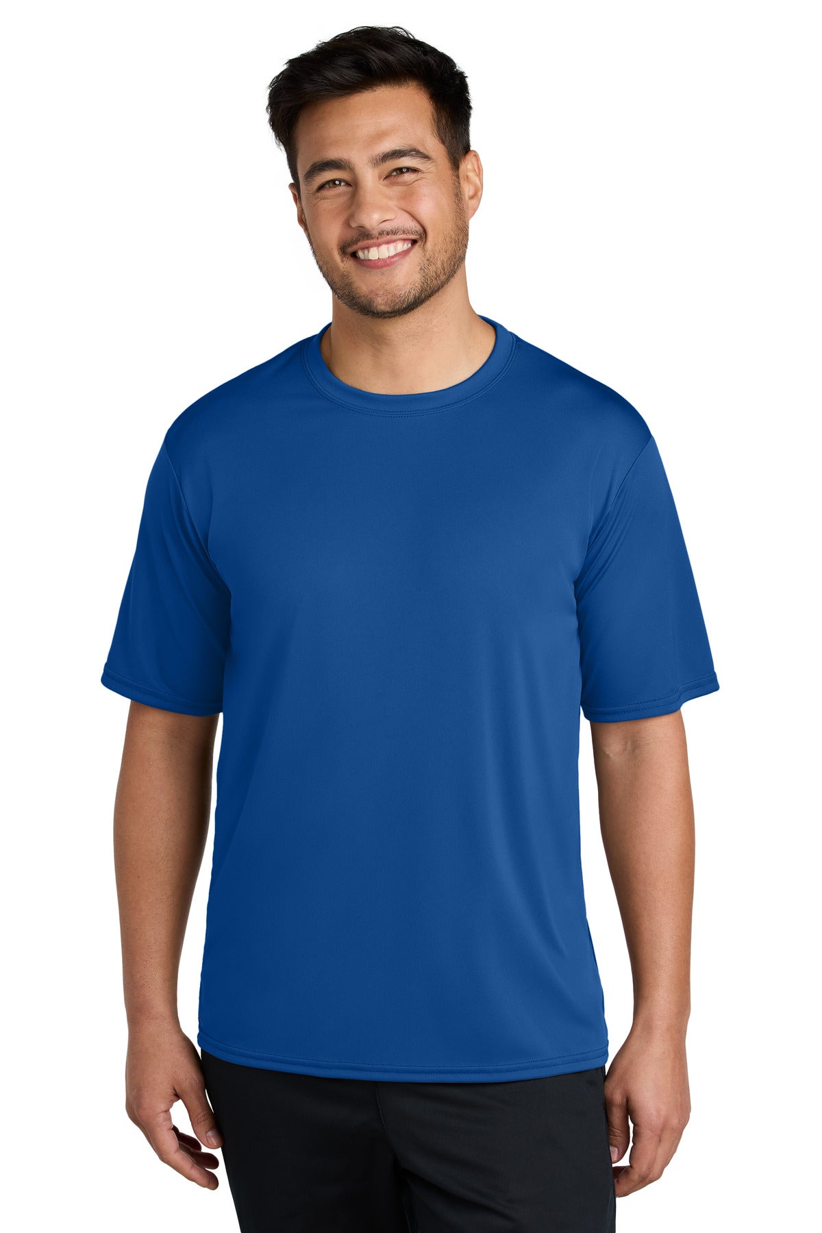 Rated UPF50 to help combat harmful UV rays this tee also per - True Royal