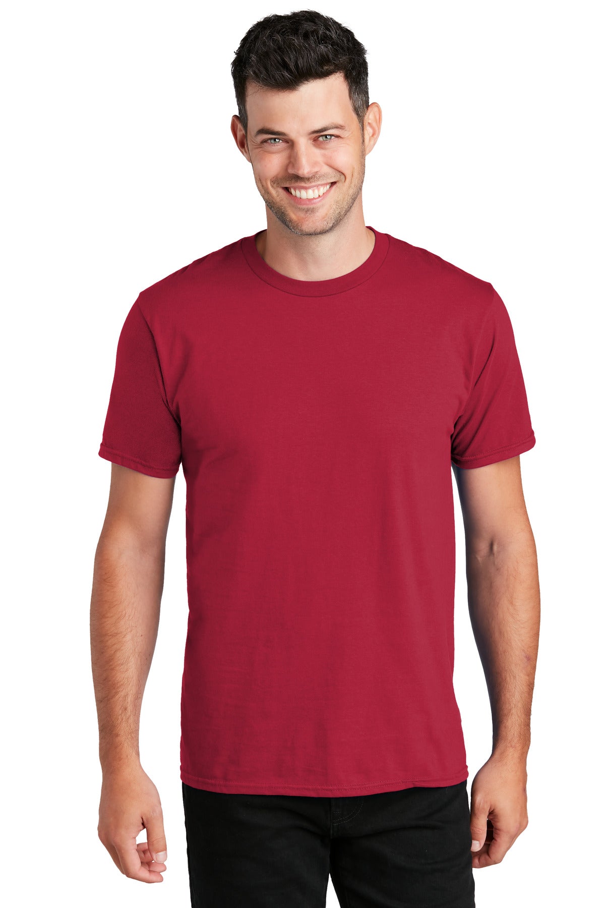 You'll be the biggest fan around of this 100% ring spun cott - Cardinal Red
