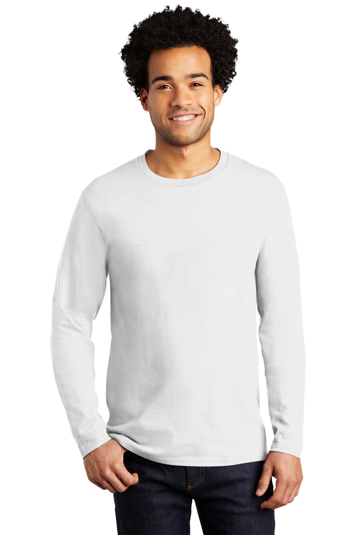 An everyday essential with a roomier fit our Bouncer Tee is  - White