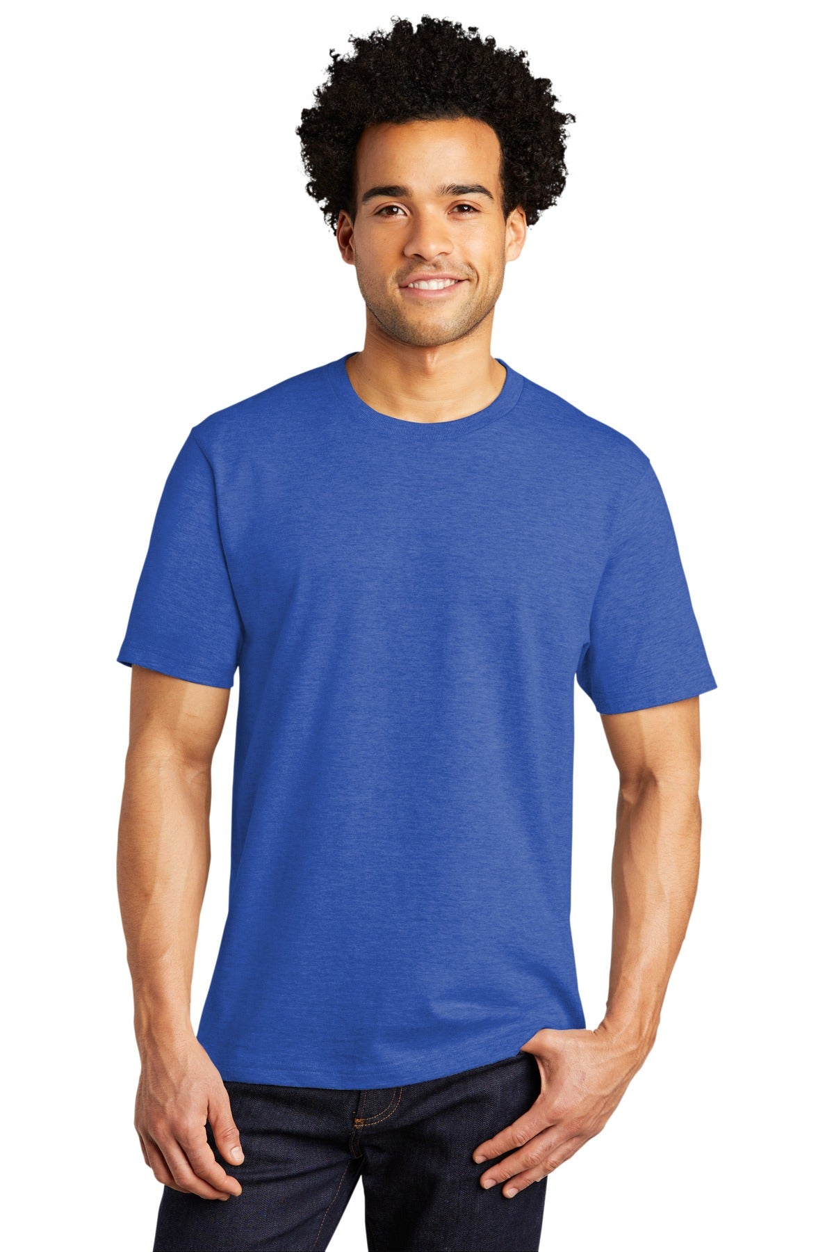An everyday essential with a roomier fit our Bouncer Tee is  - True Royal Heather