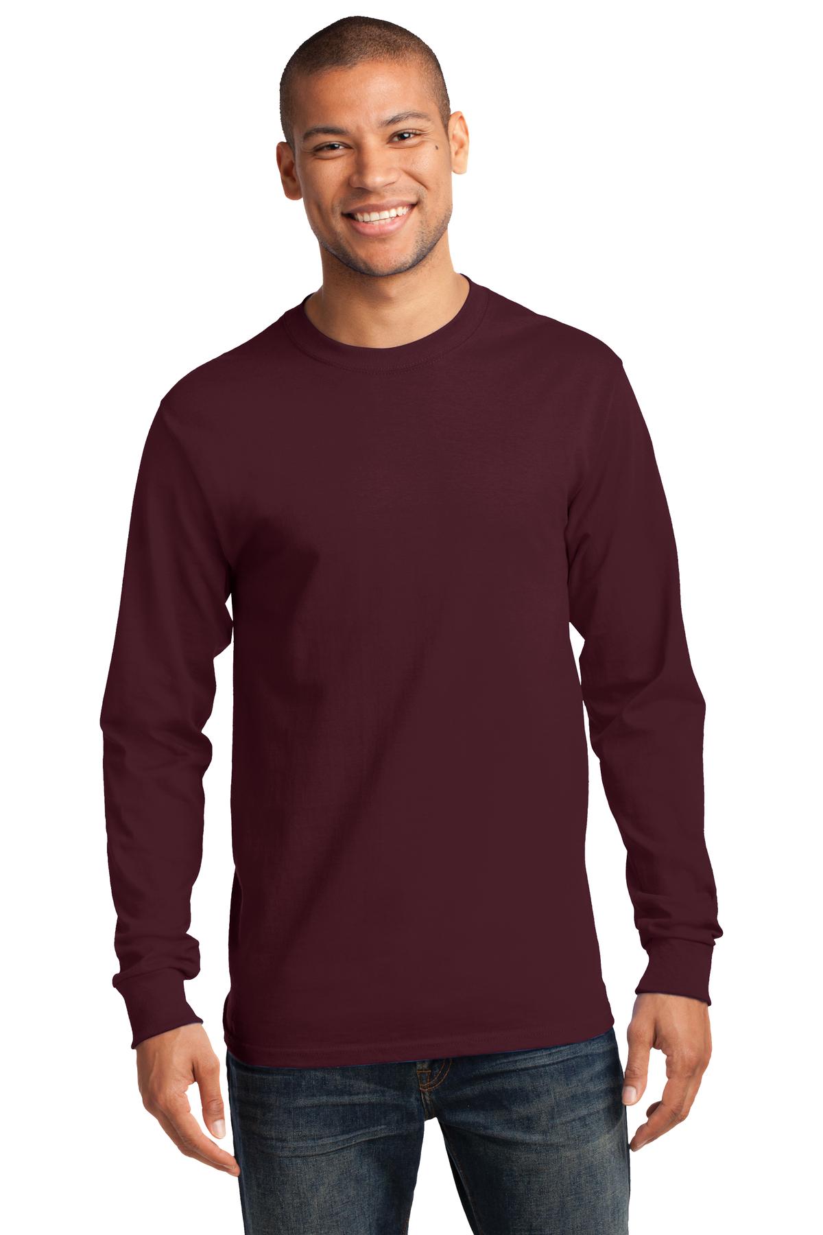 Nothing beats this traditional t-shirt in comfort versatilit - Athletic Maroon