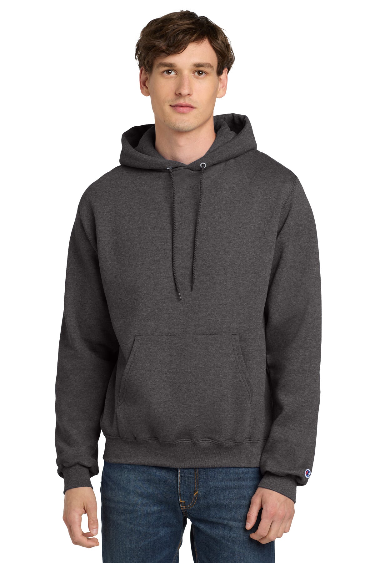 9-ounce 50/50 U.S. grown cotton/poly50/40/10 cotton/poly/bla - Charcoal Heather
