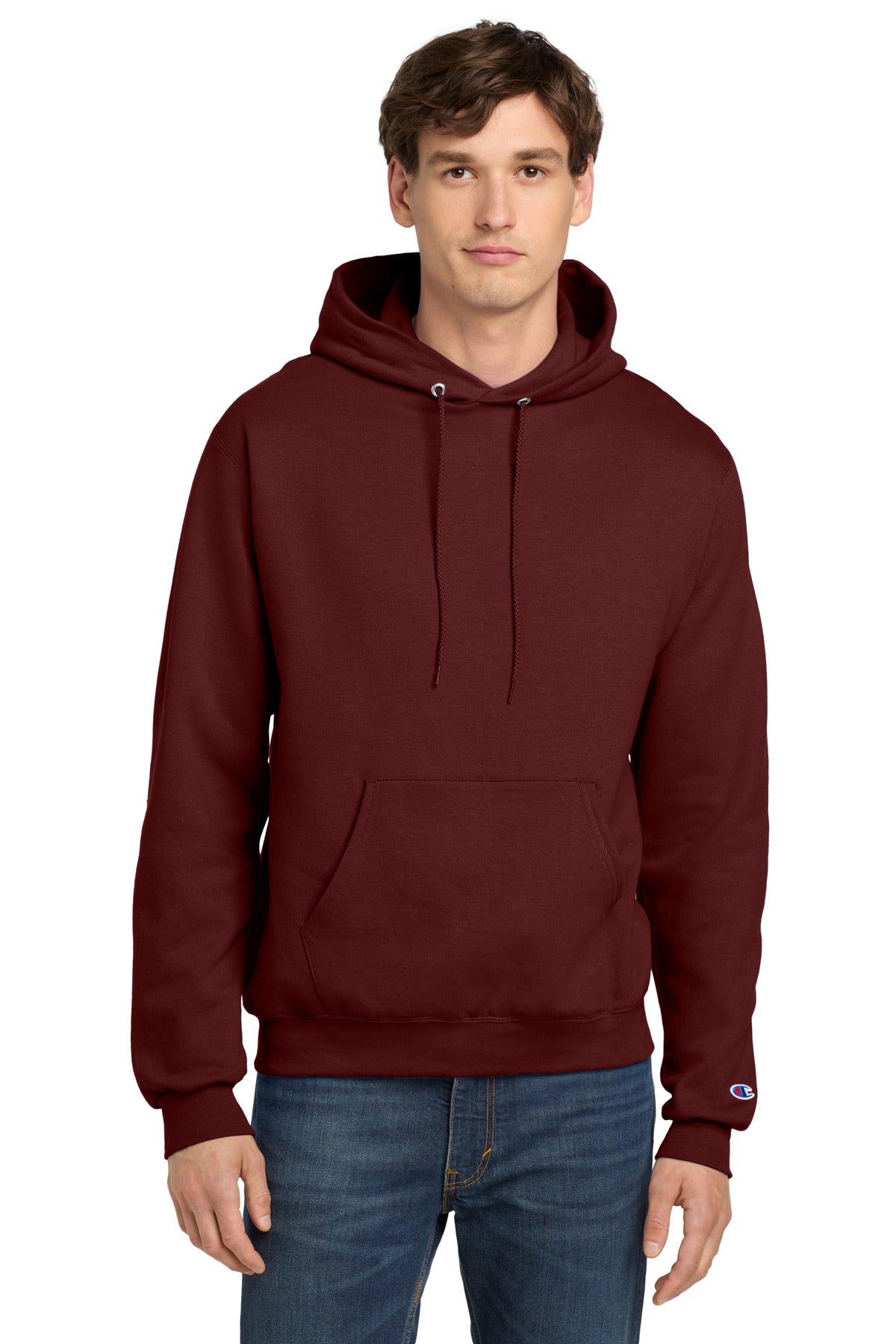 9-ounce 50/50 U.S. grown cotton/poly50/40/10 cotton/poly/bla - Maroon