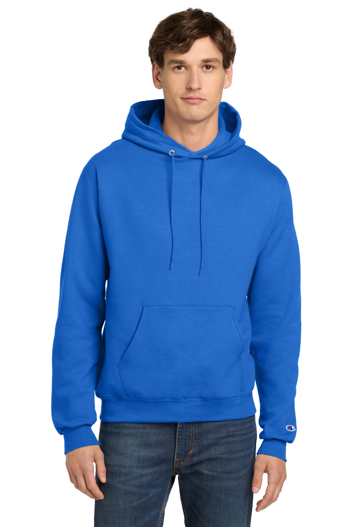 9-ounce 50/50 U.S. grown cotton/poly50/40/10 cotton/poly/bla - Royal Blue