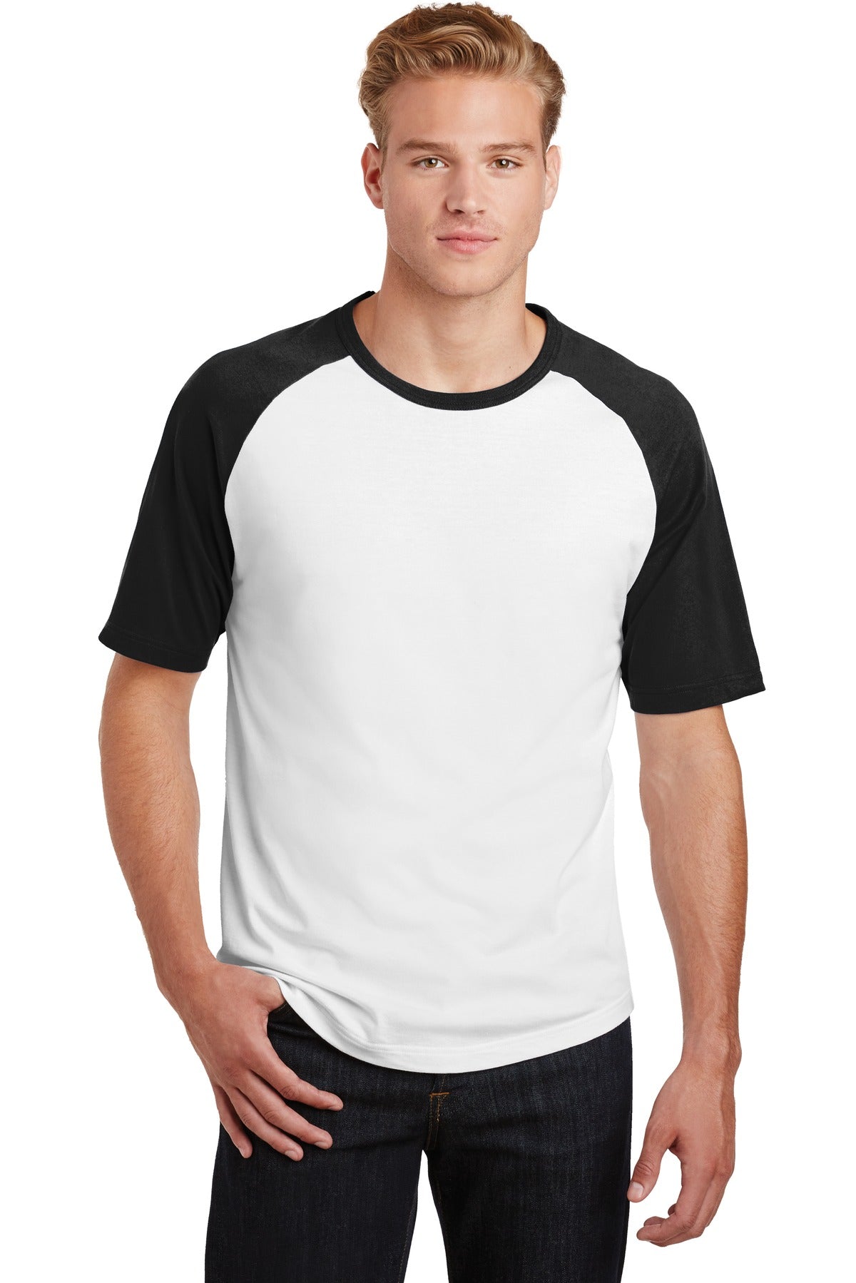 An authentic team look in soft comfortable cotton. 5.2-ounce - White/ Black