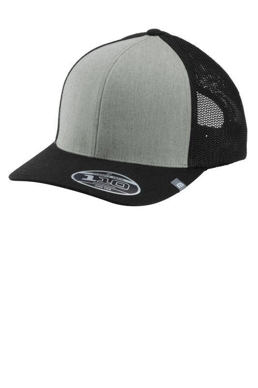 Cruise through your day in this colorblock trucker cap that features breathable mesh mid and back pa