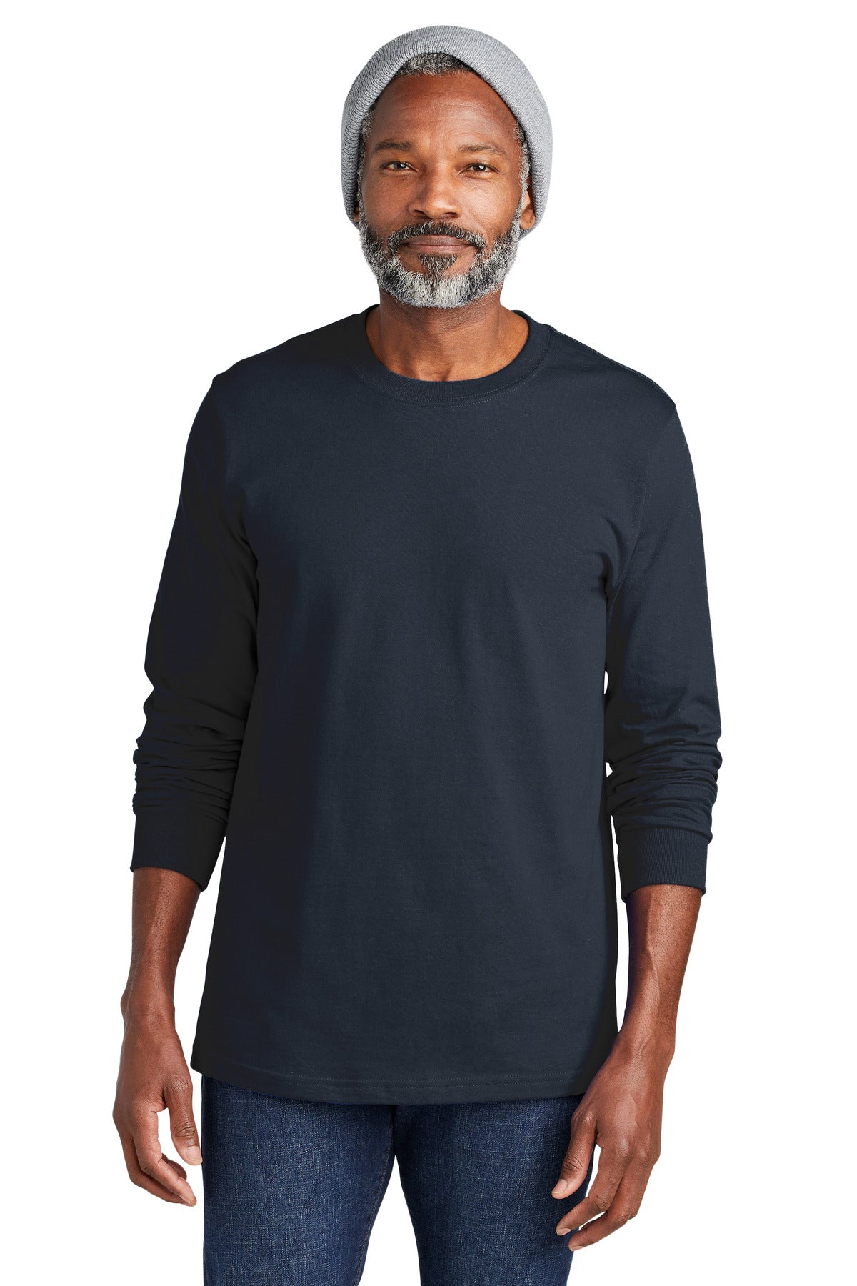 Just like you our Chore Tee steps up to any challenge with t - Strong Navy