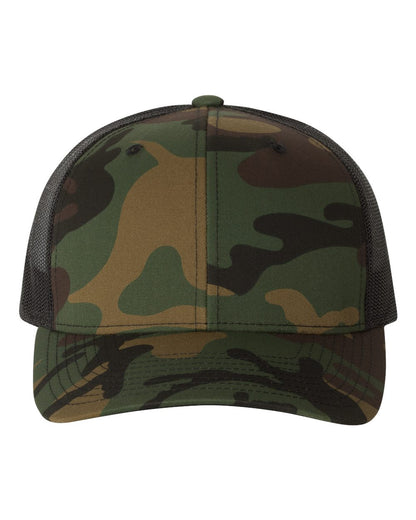 Patch Special - Laser Etched Leather Patch (Classic) on Trucker Hat