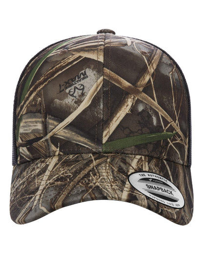 Patch Special - Laser Etched Leather Patch (Classic) on Trucker Hat